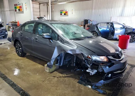 2013 Honda Civic Exl из США, поврежденный, VIN 19XFB2F92DE267451